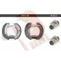 Тормозные колодки, комплект R BRAKE QKDLQZV 79RBKT0015 Fiat Marea (185) 1 Седан 82 XG4H