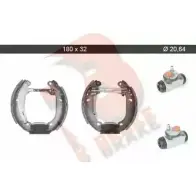 Тормозные колодки, комплект R BRAKE 5Z4PUL ZVUW 2 Peugeot 306 1 (7A, 7C, N3, N5) Хэтчбек 1.8 D 60 л.с. 1993 – 1999 79RBKT0062