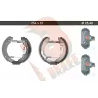 Тормозные колодки, комплект R BRAKE P TF81 79RBKT0081 Fiat Ducato (230) 1 Автобус 2.5 TD 95 л.с. 1994 – 2002 J2K54PH