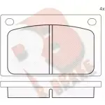 Тормозные колодки, дисковые, комплект R BRAKE RB0142 201 52 20314 4388267