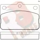 Тормозные колодки, дисковые, комплект R BRAKE 4388278 203 02 RB0185 D169-7096