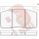 Тормозные колодки, дисковые, комплект R BRAKE 4388292 RB0234 20 380 D135-7067