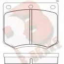Тормозные колодки, дисковые, комплект R BRAKE 2049 1 4388300 RB0255 20930