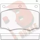 Тормозные колодки, дисковые, комплект R BRAKE 4388303 RB0259 20 578 20914