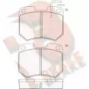Тормозные колодки, дисковые, комплект R BRAKE 2045 2 4388327 20483 RB0314