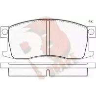 Тормозные колодки, дисковые, комплект R BRAKE D176-7103 RB0319 20 735 4388331