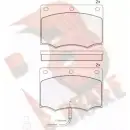 Тормозные колодки, дисковые, комплект R BRAKE U0XD16R RB0335 4388340 205 78
