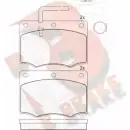 Тормозные колодки, дисковые, комплект R BRAKE 20791 205 78 4388363 RB0395