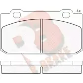 Тормозные колодки, дисковые, комплект R BRAKE 4388430 6ZX12I RB0477 209 44