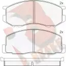Тормозные колодки, дисковые, комплект R BRAKE RB0523 2 1248 4388454 21249