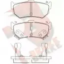 Тормозные колодки, дисковые, комплект R BRAKE 4388491 210 43 RB0600 21401