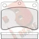 Тормозные колодки, дисковые, комплект R BRAKE 4388560 U56NK RB0725 207 80