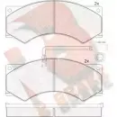 Тормозные колодки, дисковые, комплект R BRAKE Audi A6 (C4) 1 1994 – 1997 2902 7 RB0739 29028