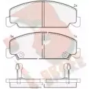 Тормозные колодки, дисковые, комплект R BRAKE RB0961 D5 60-7439 J2CN41Y 4388771