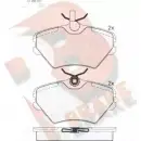 Тормозные колодки, дисковые, комплект R BRAKE 2 1423 21424 Renault Laguna (B56) 1 Хэтчбек 2.2 D (B56F/2) 83 л.с. 1993 – 2001 RB1035