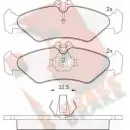 Тормозные колодки, дисковые, комплект R BRAKE RB1102-046 21 621 21622 Volkswagen LT (2DB, 2DE, 2DK) 2 Автобус 2.5 SDI 75 л.с. 1996 – 2006