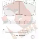 Тормозные колодки, дисковые, комплект R BRAKE 9IVXHC RB1161-116 291 22 Audi Q7 (4L) 1 2006 – 2015