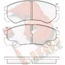 Тормозные колодки, дисковые, комплект R BRAKE 2 1845 21869 Opel Frontera (B) 2 1998 – 2004 RB1354