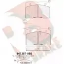 Тормозные колодки, дисковые, комплект R BRAKE 29139 RB1357 2903 7 4389222