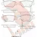 Тормозные колодки, дисковые, комплект R BRAKE Opel Astra (G) 2 Хэтчбек 1.7 CDTI (F08. F48) 80 л.с. 2003 – 2009 2325 8 RB1363 23259