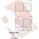 Тормозные колодки, дисковые, комплект R BRAKE 2 1048 4389307 29140 RB1422-066