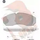 Тормозные колодки, дисковые, комплект R BRAKE 29125 Mitsubishi Pajero 2 (V23, V43, V23C) Внедорожник 2д 2.5 TD 4WD (V24C. V24W) 99 л.с. 1990 – 2000 RB1427 G 290 22