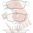 Тормозные колодки, дисковые, комплект R BRAKE 209 07 RB1518 4389389 23227