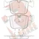 Тормозные колодки, дисковые, комплект R BRAKE RB1628 21285 21 284 4389527