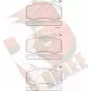 Тормозные колодки, дисковые, комплект R BRAKE 24687 4389845 RB1879-203 241 62