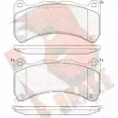 Тормозные колодки, дисковые, комплект R BRAKE 24308 243 07 Lexus IS (XE20) 2 Седан 5.0 IS F (USE20) 423 л.с. 2007 – 2013 RB2014