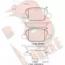 Тормозные колодки, дисковые, комплект R BRAKE Fiat Linea RB2037-203 235 17 25637