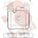 Тормозные колодки, дисковые, комплект R BRAKE Bmw 2 Gran Tourer (F46) 1 Минивэн 2.0 220 i 163 л.с. 2015 – 2018 25 029 RB2092 D1656-8885