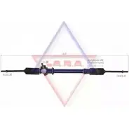 Рулевая рейка LA.R.A. FBBE 8L M11EW 4390846 180001