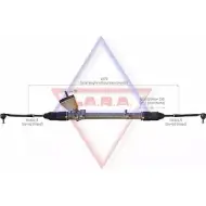 Рулевая рейка LA.R.A. 4391038 2V1 UAP2 310040 B7P15YD