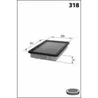Воздушный фильтр LUCAS FILTERS 280ZGDN N THZVZX 4401056 LFAF198