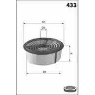 Воздушный фильтр LUCAS FILTERS 2ZT31 LFAF341 OE59 LNL 4401170