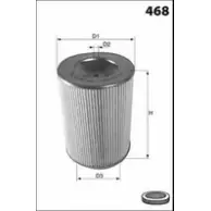 Воздушный фильтр LUCAS FILTERS TWGCF DX4 348 LFAF353 4401182
