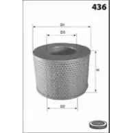 Воздушный фильтр LUCAS FILTERS LFAF381 ETQQS K92J7K 1 4401210