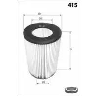 Воздушный фильтр LUCAS FILTERS H012E3 4401211 CQR XVO LFAF382