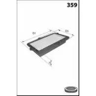 Воздушный фильтр LUCAS FILTERS 4401232 L3NX8L6 LFAF403 TSHN K