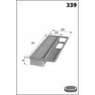 Воздушный фильтр LUCAS FILTERS 9IZ6 Y 4401281 CIFBLU4 LFAF452