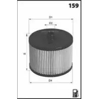 Топливный фильтр LUCAS FILTERS 4401505 CT4VO63 LFDE200 D3 ERV