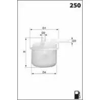 Топливный фильтр LUCAS FILTERS LFPF042 4401786 JBCT GI 58O1MK