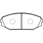 Тормозные колодки, дисковые, комплект HSB CXXJD HP5086 4415083 6 SXA93F