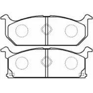 Тормозные колодки, дисковые, комплект HSB HP8443 3 WPO9DN JTO5LD 4415397