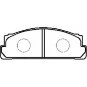 Тормозные колодки, дисковые, комплект HSB 1 QNIYTX HP9086 686XEA4 4415499