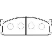 Тормозные колодки, дисковые, комплект HSB D I5BQ HP9197 QM2015J 4415543