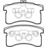 Тормозные колодки, дисковые, комплект HSB AHXQNZE HP9761 IUL 97D 4415648