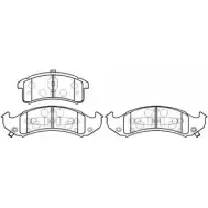 Тормозные колодки, дисковые, комплект HSB 4415660 NAXW46 ZHHPT A HP9911
