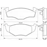 Тормозные колодки, дисковые, комплект Bosch PB 0120 DRPI1NL 0 986 BB0 085 Volkswagen Lupo (5Z1) 2 Хэтчбек